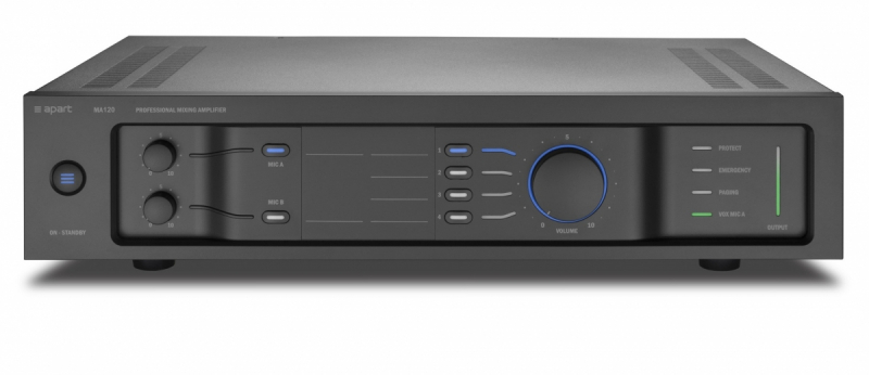 Broadcast mixer-amplifier Biamp MA120 Apart