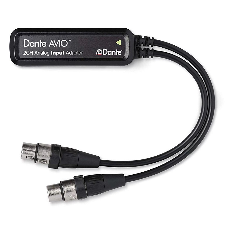 Balanced line adapter to Dante network Audinate ADP-DAI-AU-2X0