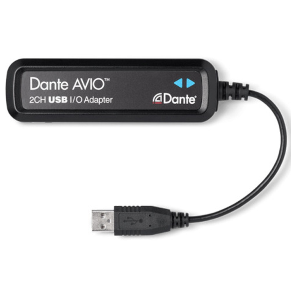 USB-A to Dante Audinate Network Adapter ADP-USB-AU-2X2
