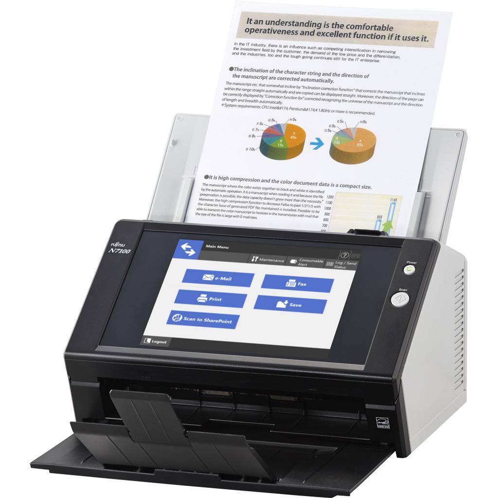 Document scanner Fujitsu N7100