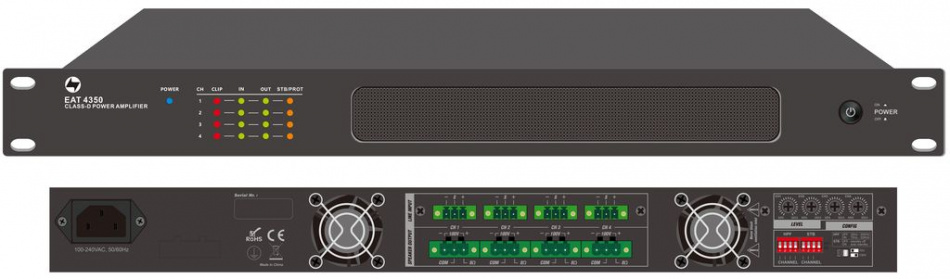 Exell EAT4350 Power Amplifier