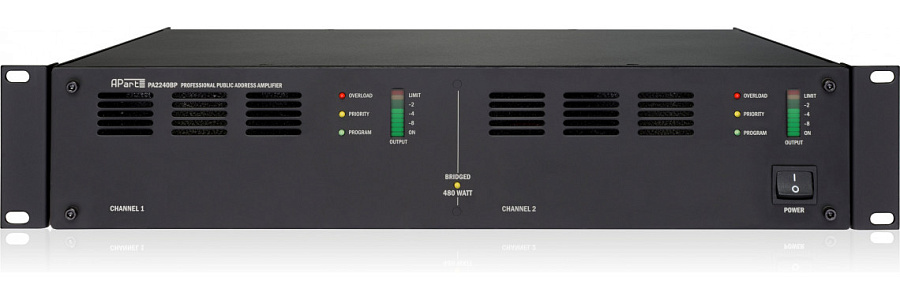 Power amplifier Biamp PA2240BP Apart