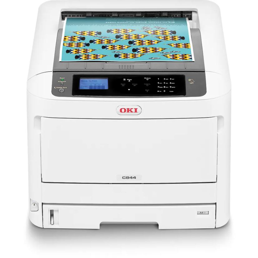 Принтер цветной лазерный OKI C834nw-Euro