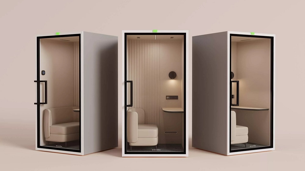 Acoustic cabin Soundbox ART'POD SM for 1 person