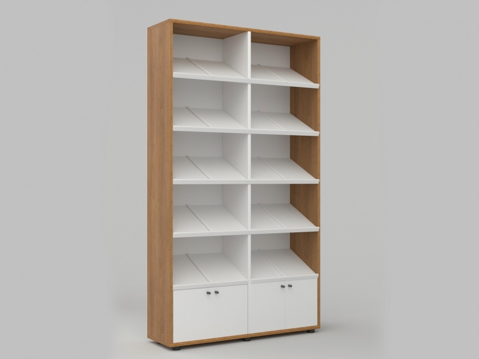 Rack for periodicals from the STUGL collection 120x35x180 cm ALMA