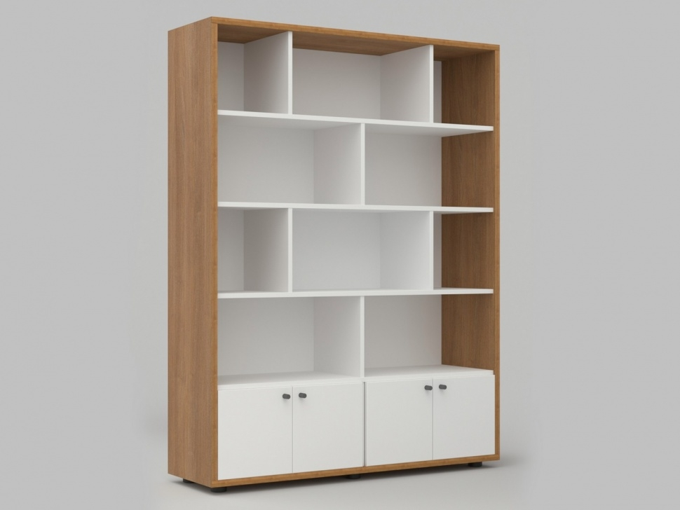 Bookcase from the STUGL collection 120x35x149 cm ALMA