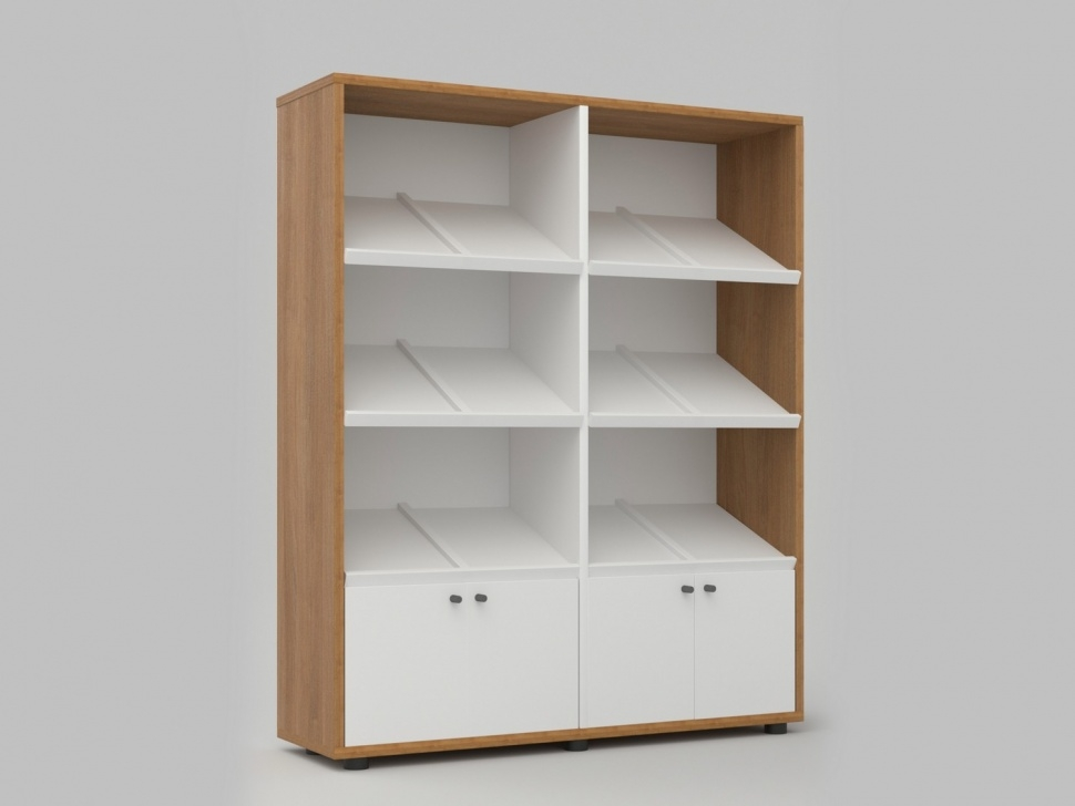 Rack for periodicals from the STUGL collection 120x35x120 cm ALMA