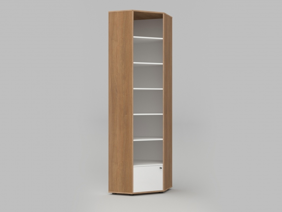 Corner shelving unit from the STUGL collection 60x60x207 cm ALMA