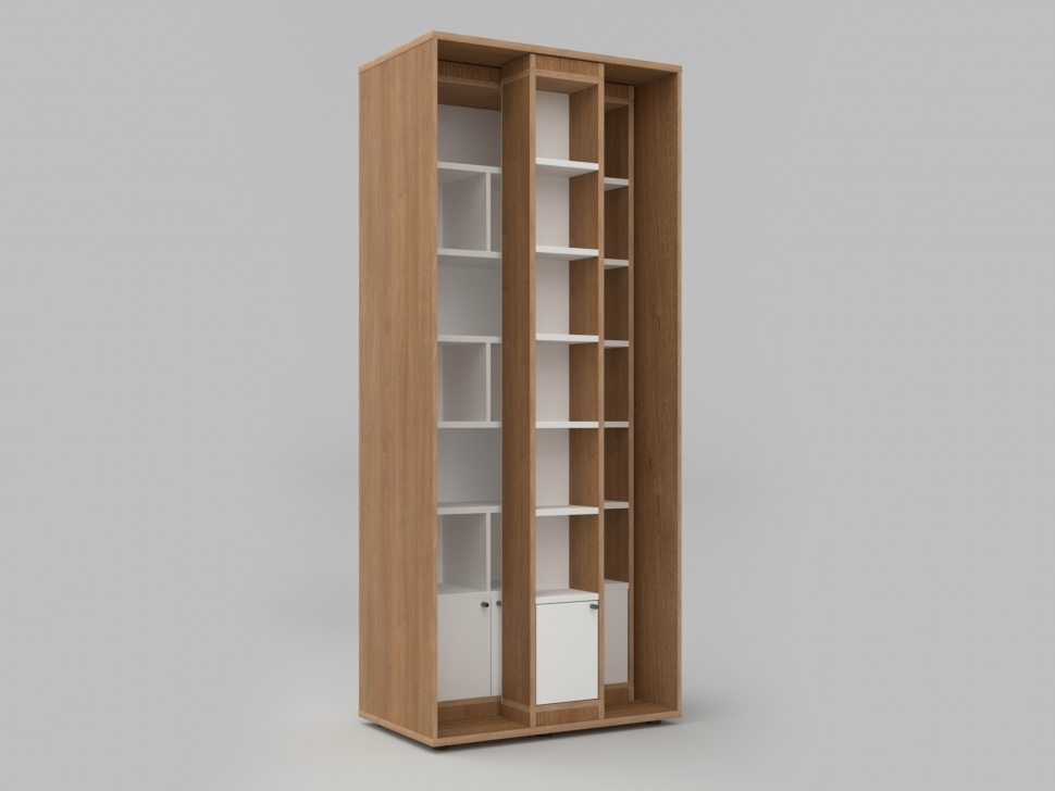 Rack with mobile modules from the STUGL collection 94x60x220 cm ALMA