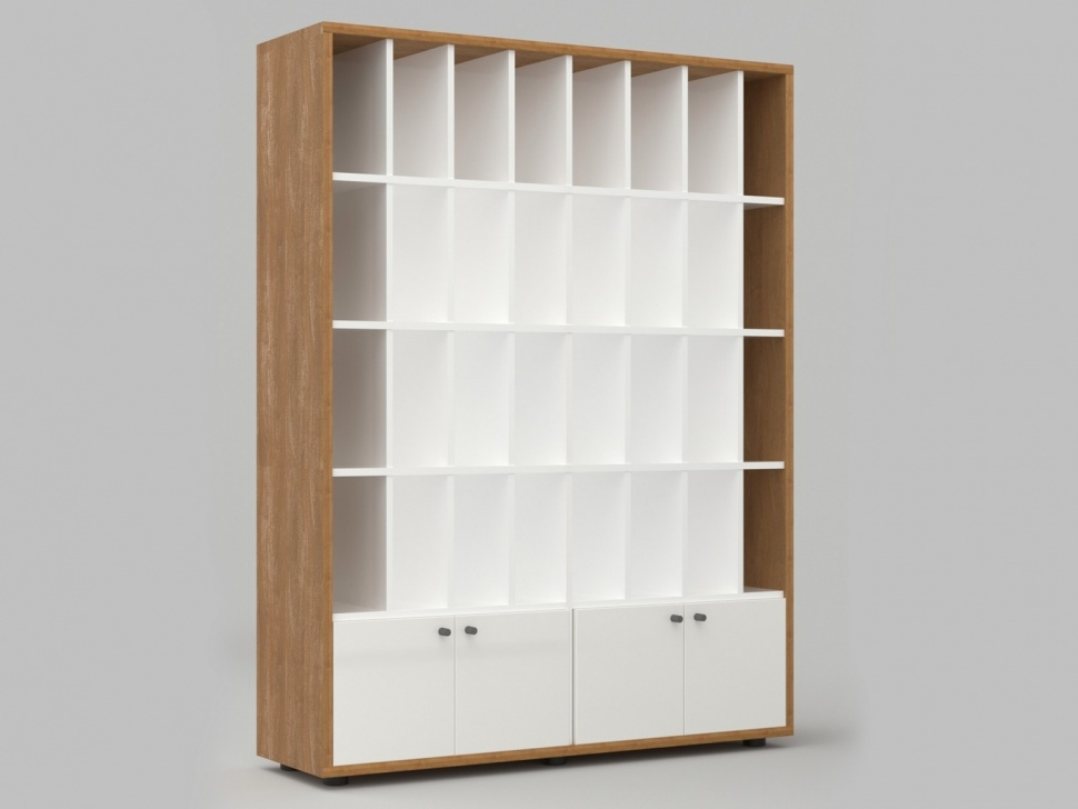 Newspaper rack from the STUGL collection 120x35x160 cm ALMA