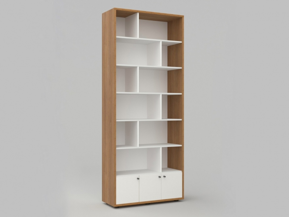 Bookcase from the STUGL collection 90x35x207 cm ALMA