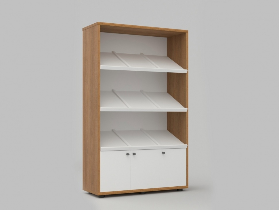 Rack for periodicals from the STUGL collection 90x35x120 cm ALMA