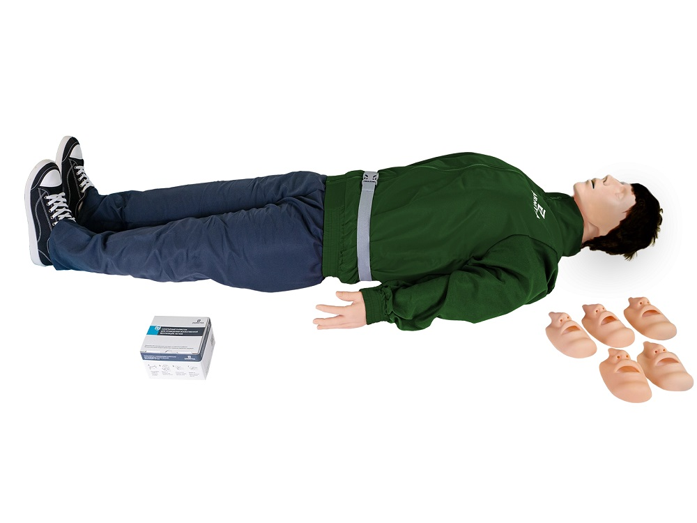 "Mark-2" cardiopulmonary and cerebral resuscitation mannequin simulator spring-mechanical Zarnitza