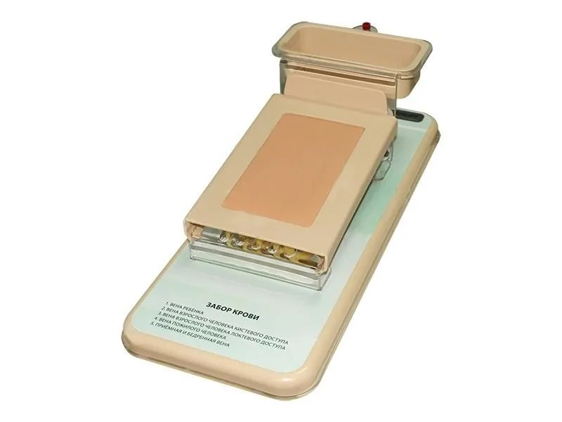 Simulator for practicing blood sampling skills Zarnitza TZK-1.01