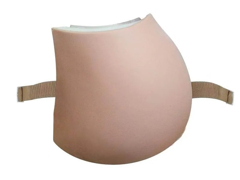 Training pad for practicing intramuscular injection skills in the gluteal region Zarnitza