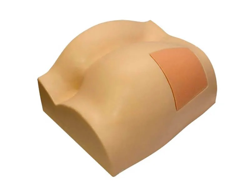 Simulator for practicing intramuscular injection techniques Zarnitza