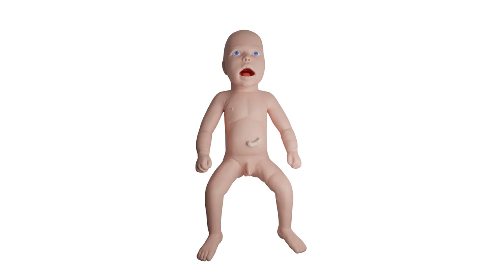Baby boy model for practicing nursing skills ArtesMed