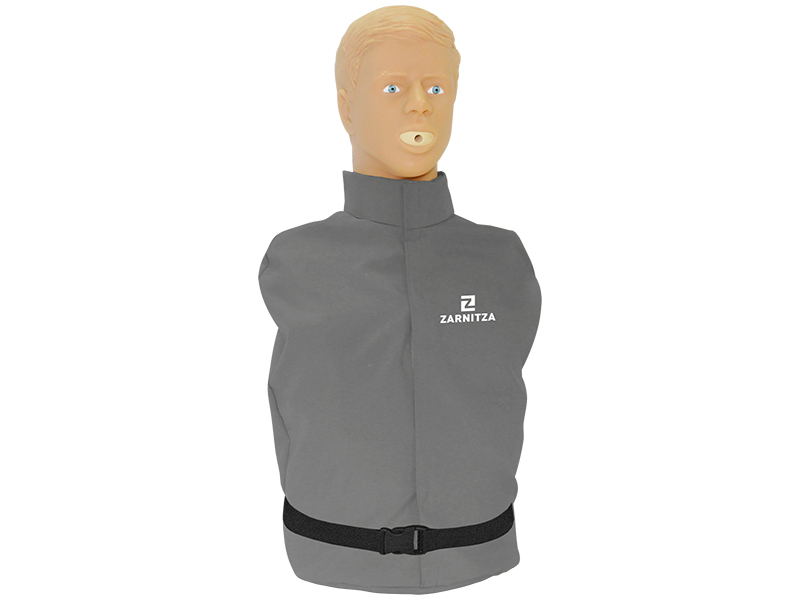 "Alexander M-01" torso simulator for mastering cardiopulmonary resuscitation skills for adults and children (head, torso) Zarnitza