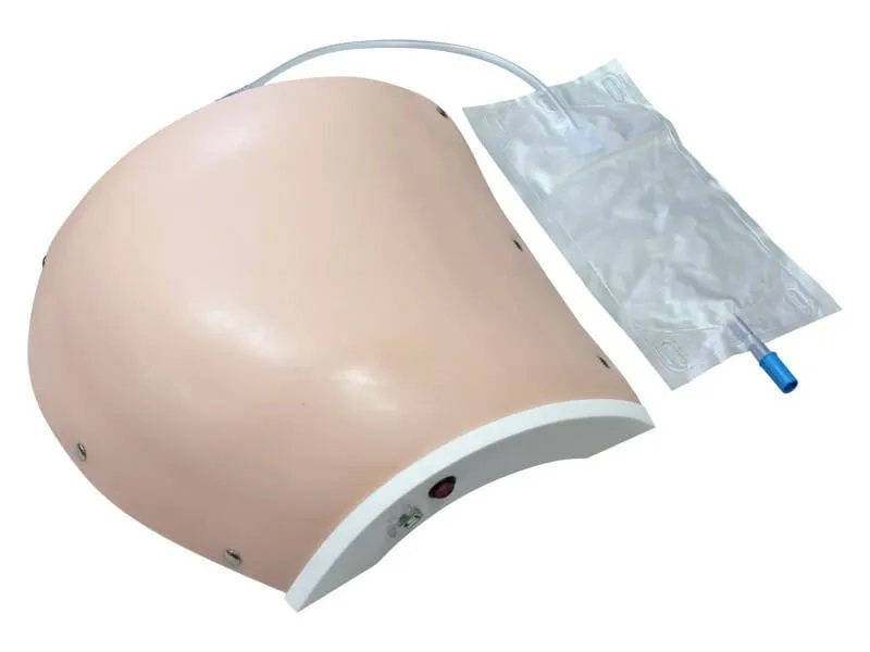 Exercise machine for practicing intramuscular injections into the buttock (wearable) Zarnitza