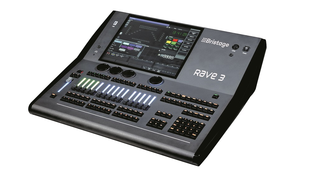 Bristage Rave 3 light control panel