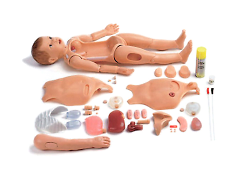 Child mannequin simulator for practicing nursing skills Zarnitza