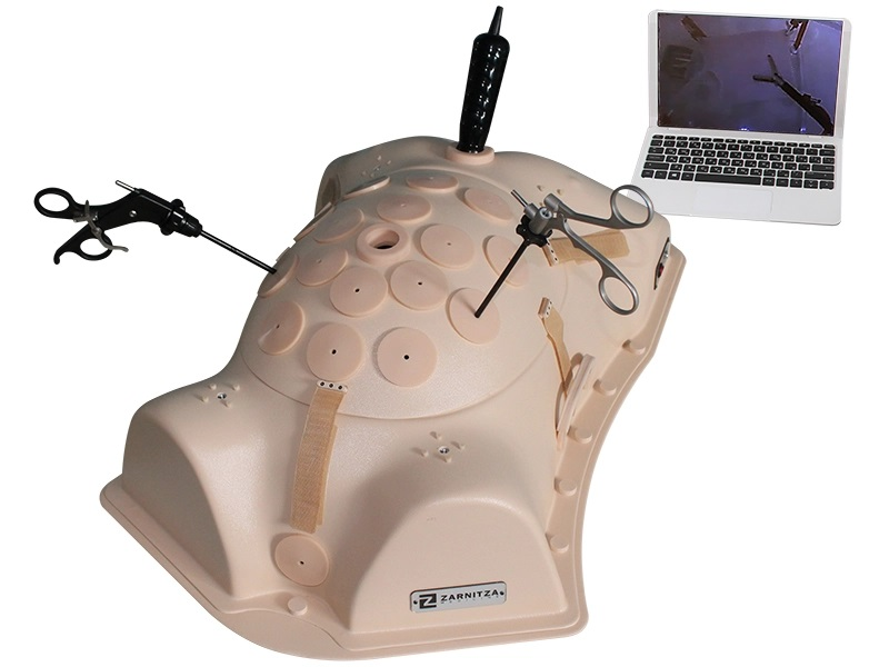 Interactive laparoscopic simulator for practicing basic skills Zarnitza LTK-1.04