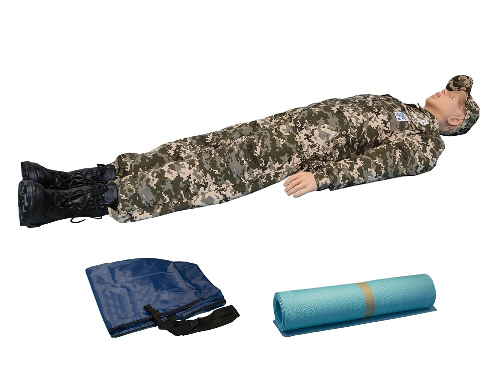 Simulator for mastering cardiopulmonary resuscitation skills for adults "Slava-4" Zarnitza