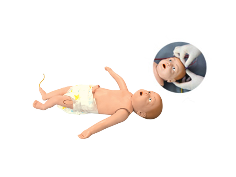 Simulator-mannequin for practicing the skills of injections and punctures of the baby’s veins Zarnitza