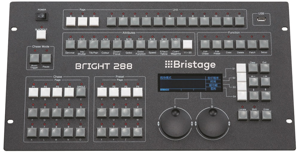 Light control panel Bristage BRIGHT 288