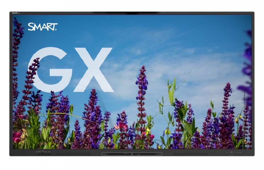 SMART Notebook dasturi bilan SMART SBID-GX186-V3 interaktiv paneli (SBID-GX086-V3 interaktiv panelining bir qismi sifatida)