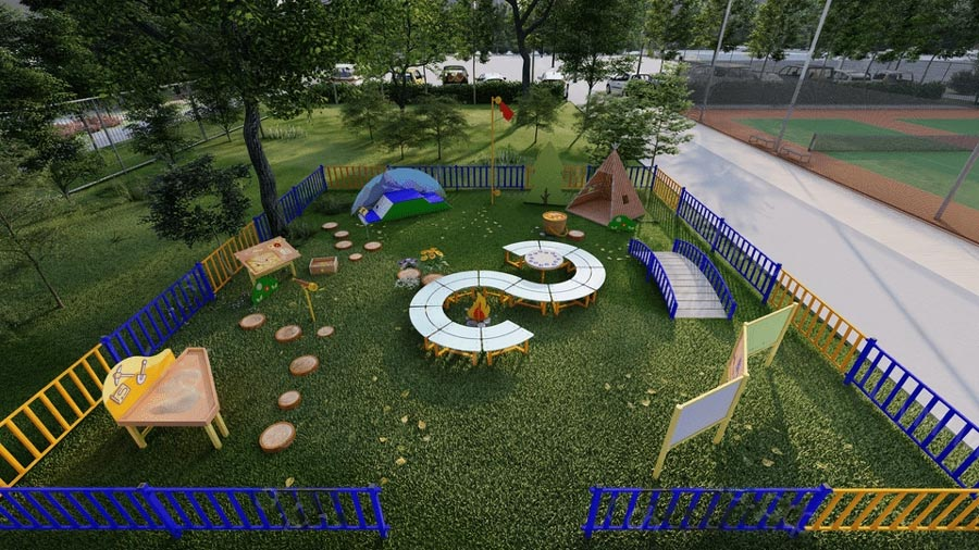 Thematic tourist area (without fence) “Umnichka”