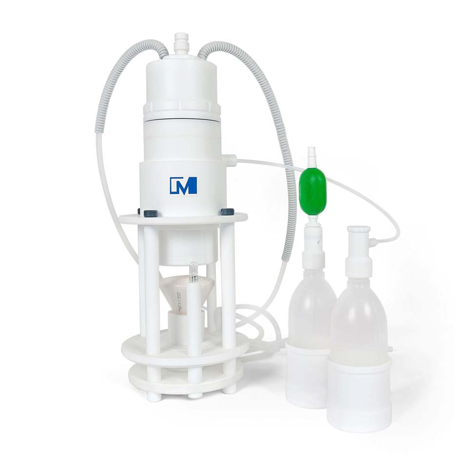 System for deep purification of acids Gosmetr AOK-70 (0.45 l, 50-70 ml/h)