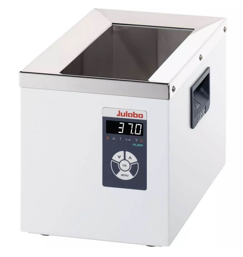 Water bath Julabo PURA 4 (+18...+99.9°C, LED display, enamel bath, up to 4.5 l) art. 9550404