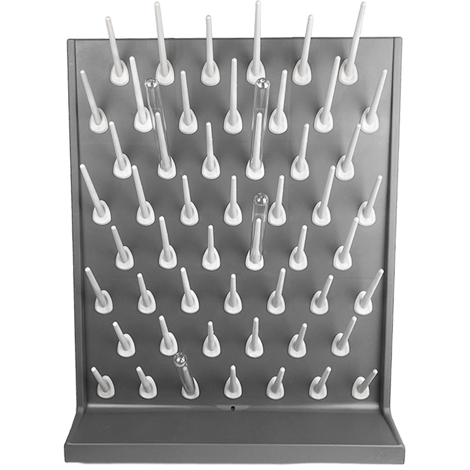 Dryer for laboratory glassware Stegler SL-52 (polypropylene, 52 places, 550×700×125 mm)
