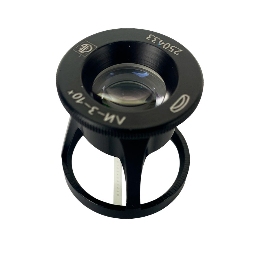 Measuring magnifying glass LI 3-10 (10x, Ø 34 mm)