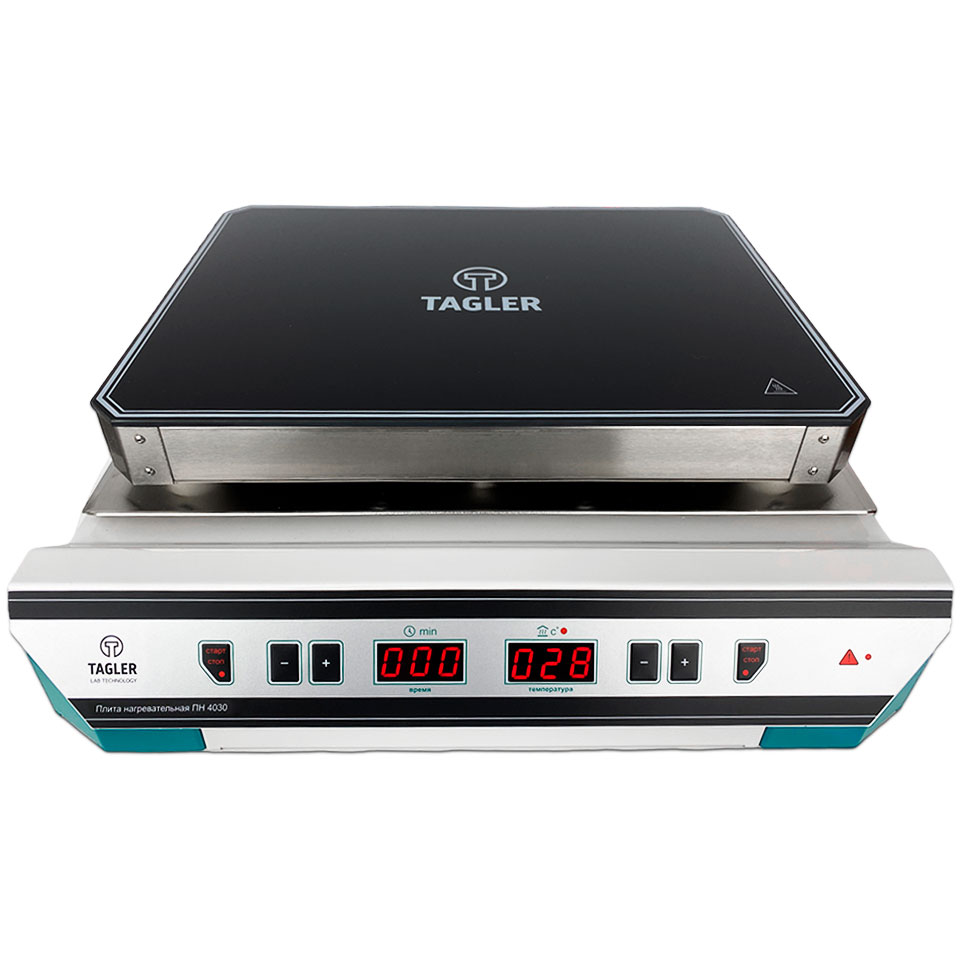 Heating plate TAGLER PN-4030SK (330 °C, 389×289 mm, glass ceramics)