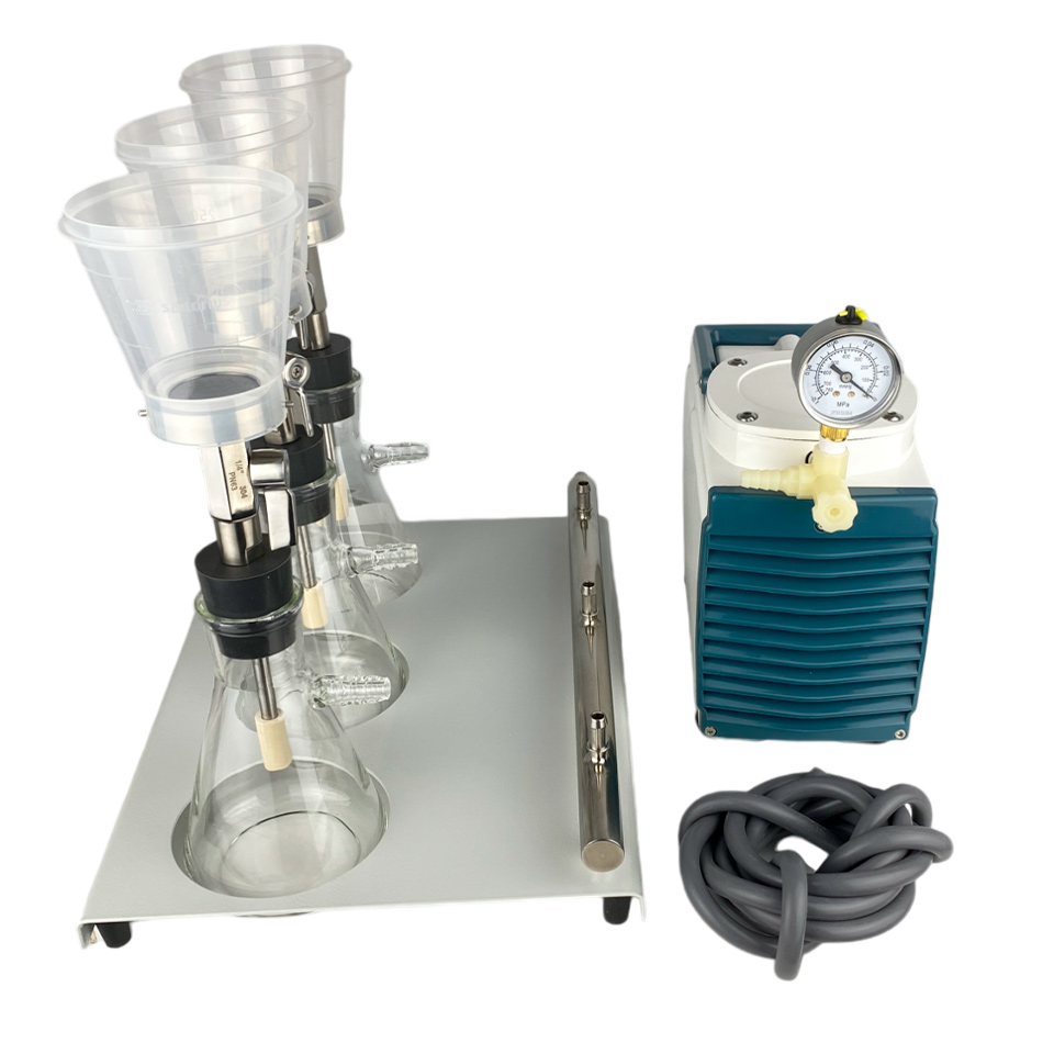 Vacuum filtration device for obtaining clean filtrates PVF-47/3 N B (PP)