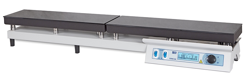 Heating plate TomAnalit PLKS-04 (500 °C, 1000×145 mm, glass ceramics)