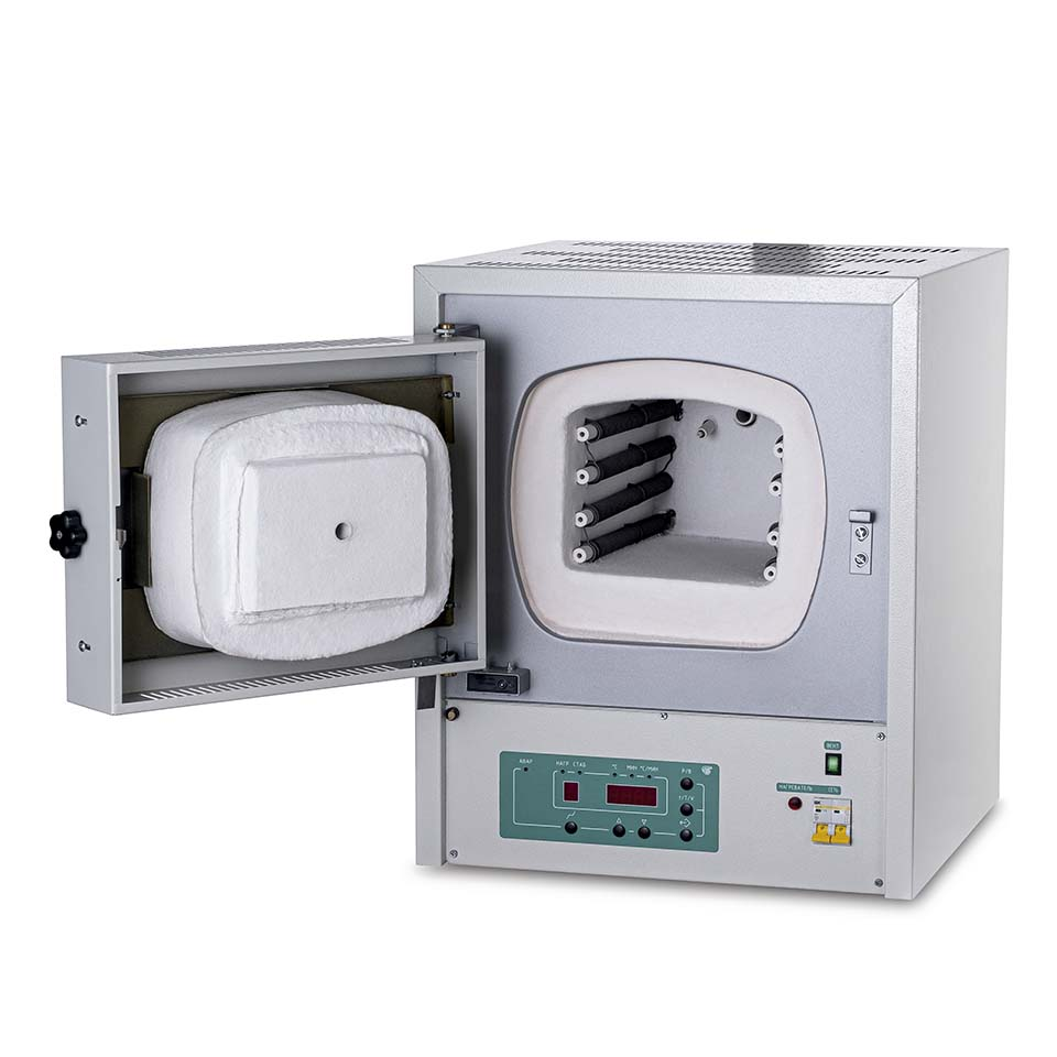 Muffle furnace EKPS-10 SPU mod. 4006 (10 l, 1300 °C, multi-stage thermostat, without hood)