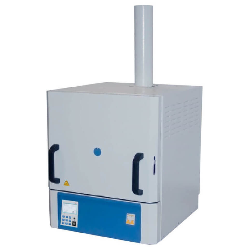 Muffle furnace LOIP LF-15/11-V2 (15 l, 1100 °C, programmer, with hood)