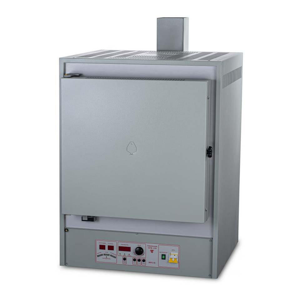 Muffle furnace EKPS-50 SPU (50 l, 1100 °C, multi-stage thermostat)