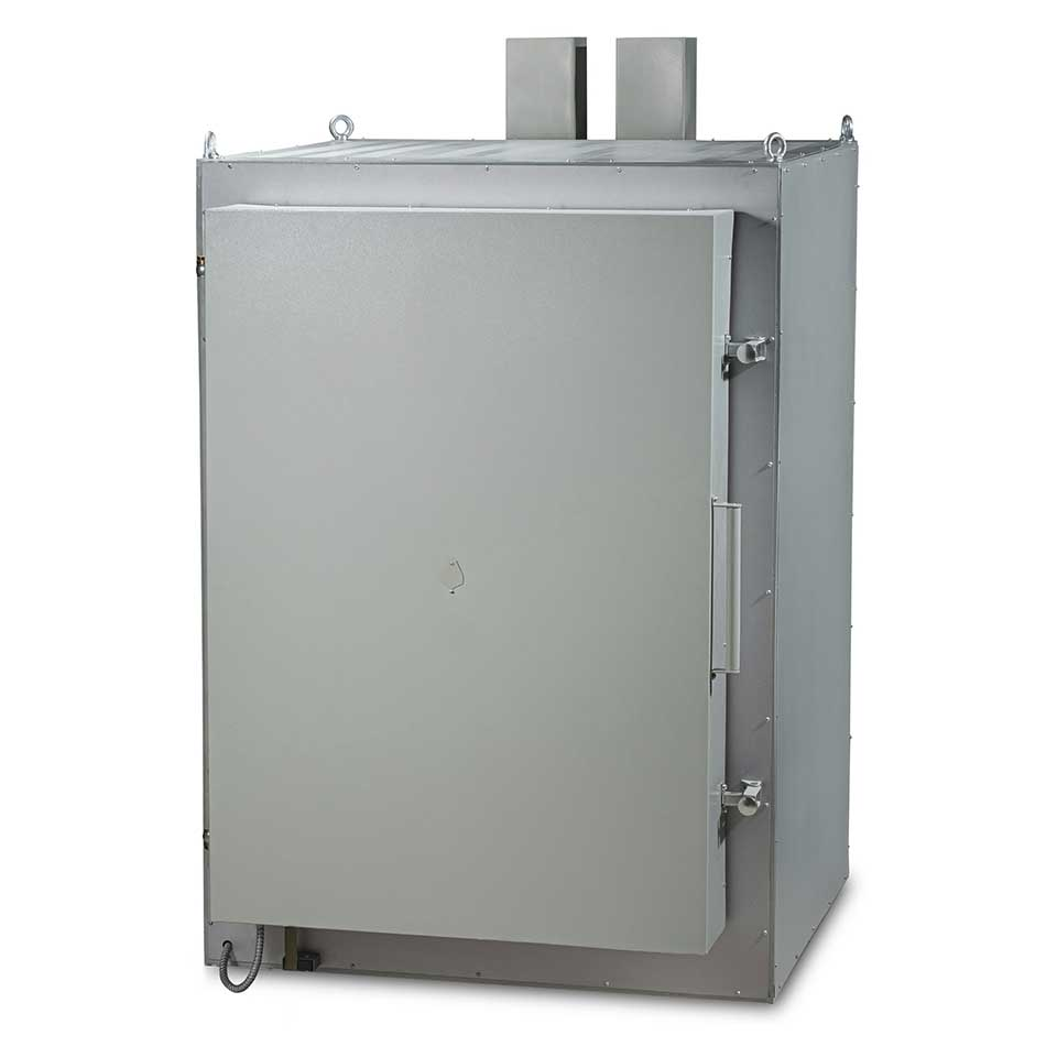 Muffle furnace EKPS-500 SPU mod. 6005 (500 l, 1100 °C, multi-stage thermostat, with hood)
