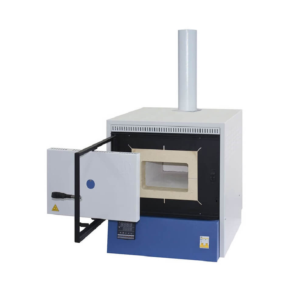 Muffle furnace LOIP LF-5/11-V1 (5 l, 1100 °C, digital thermostat, with hood)