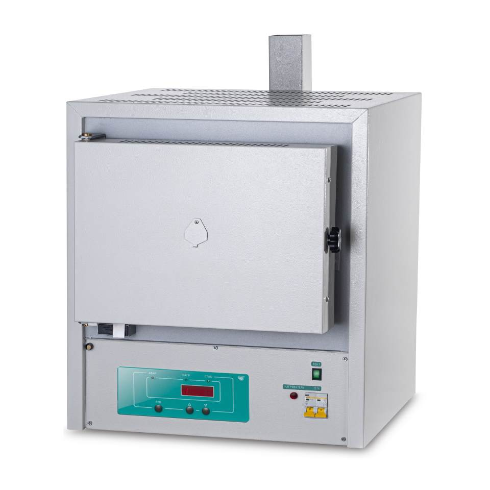 Muffle furnace EKPS-10 SPU mod. 14005 (10 l, 1100 °C, single-stage thermostat, with hood)