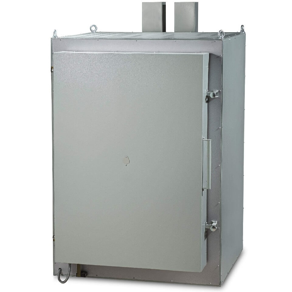 Muffle furnace EKPS-300 SPU, mod. 6000 (300 l, 1250 °C, multi-stage thermostat, with hood)