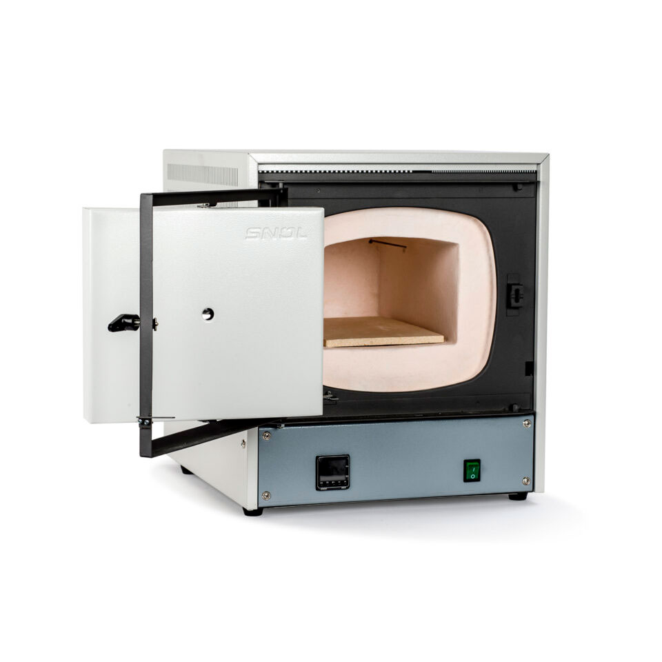 Лабораторная муфельная печь для озоления SNOL 8,2/1100 LSM 21 (до 1100 °C, 8,2 л, термоволокно)