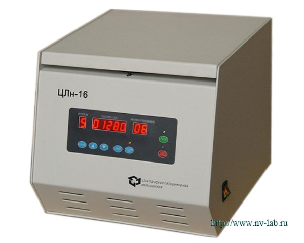 Medical centrifuge TsLn-16 (up to 12000 rpm, 12x10 ml)