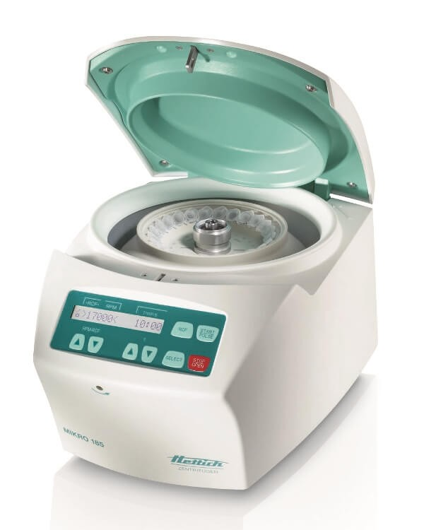 Centrifuge Mikro 185 Hettich, microliter, without rotor