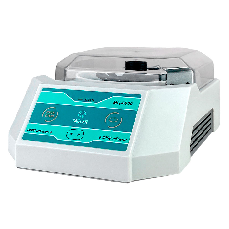 Laboratory centrifuge-vortex TAGLER MTs-6000 (2800/6000 rpm, 12x2 ml, 12x0.5 ml, 6x0.2 ml)