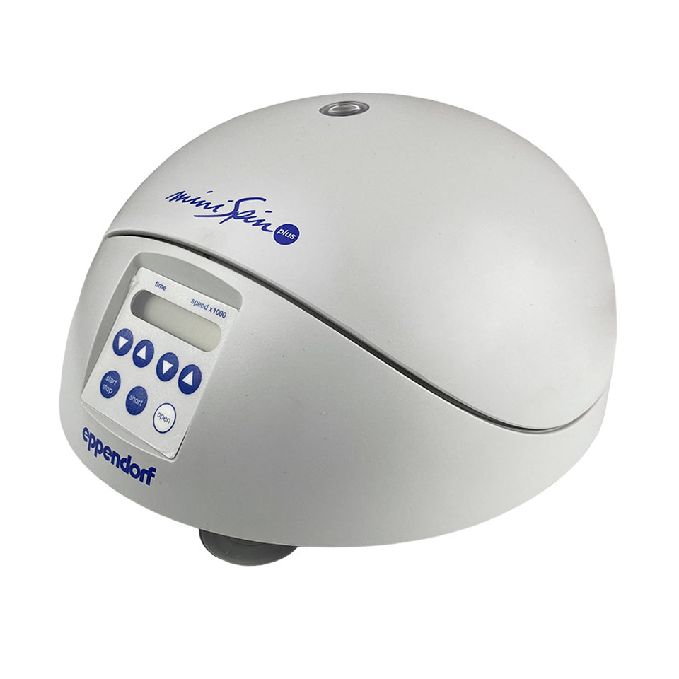 Eppendorf MiniSpin plus centrifuge for microtubes 1.5/2.0 ml, 12 places, up to 14,500 rpm